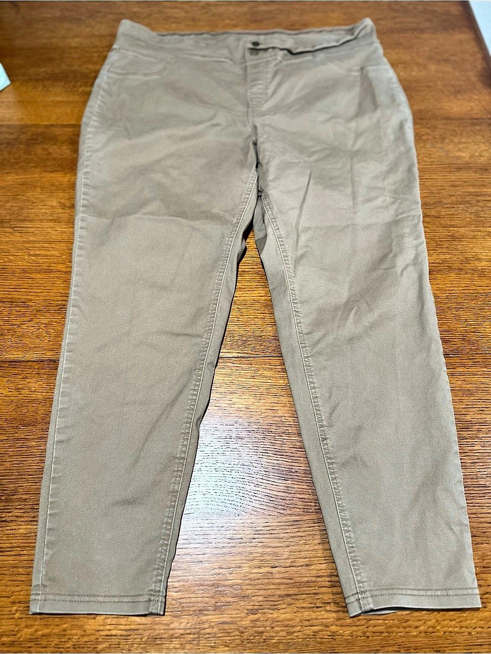 Jag Jeans Straight Leg Pants in Green